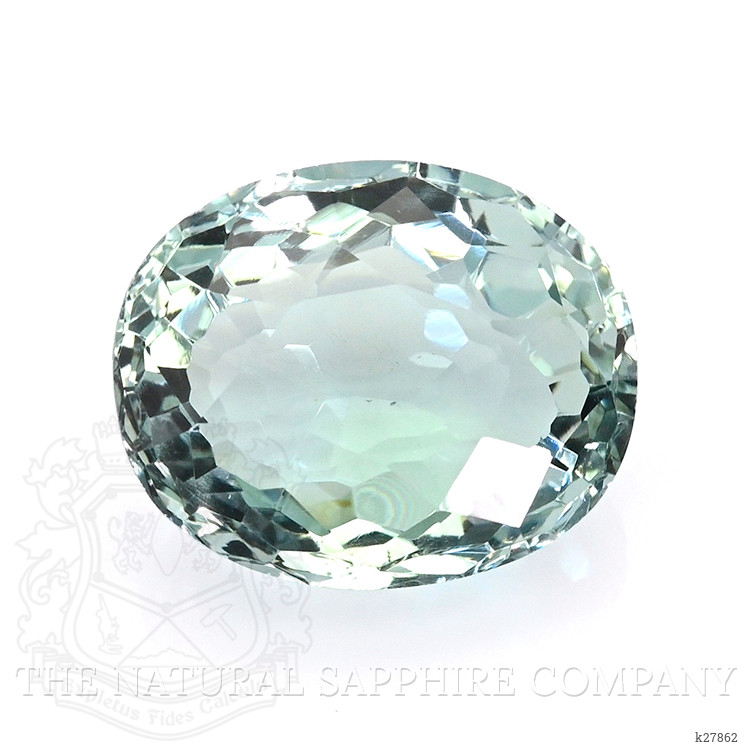 13.48 Ct. Bluish Green Prasiolite from Brazil