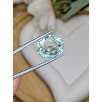 10.36 Ct. Bluish Green Prasiolite from Brazil Life Style