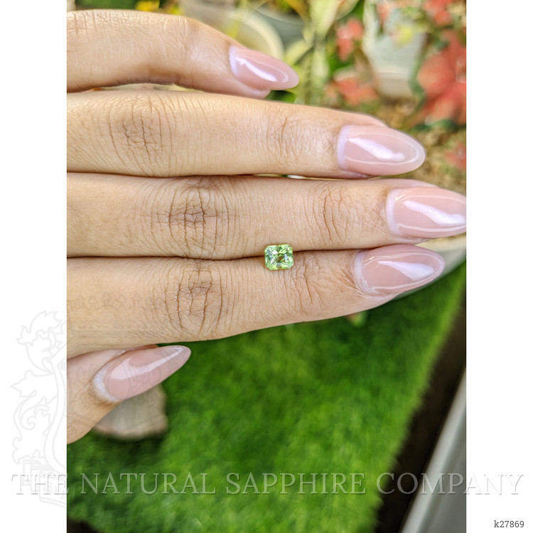 0.62 Ct. Yellowish Green Peridot from Pakistan
