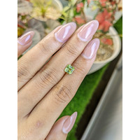 0.98 Ct. Green (Lime Green) Peridot from Pakistan Life Style