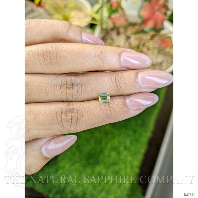 0.56 Ct. Yellowish Green Peridot from Pakistan