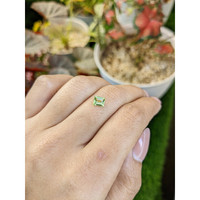 0.56 Ct. Yellowish Green Peridot from Pakistan Life Style