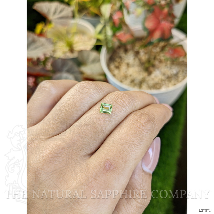 0.56 Ct. Yellowish Green Peridot from Pakistan