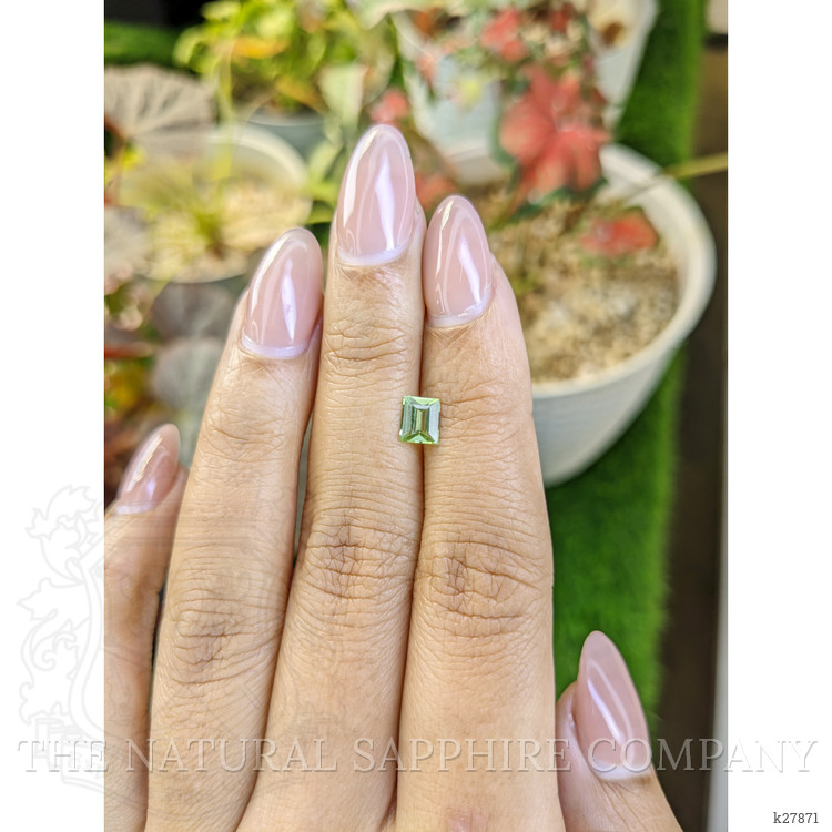 0.56 Ct. Yellowish Green Peridot from Pakistan