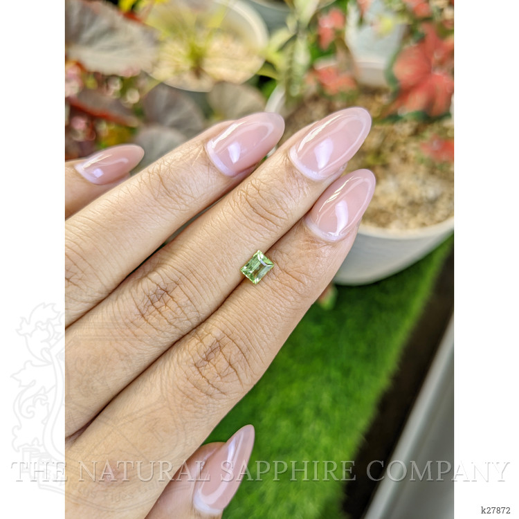 0.53 Ct. Yellowish Green Peridot from Pakistan