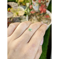 0.53 Ct. Yellowish Green Peridot from Pakistan Life Style