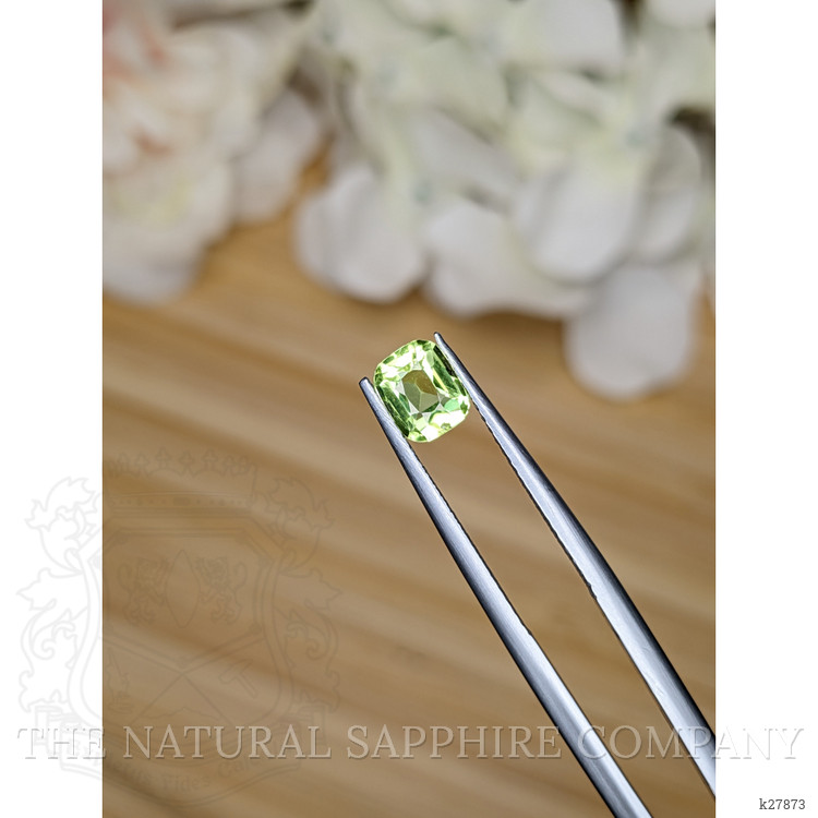 0.88 Ct. Yellowish Green Peridot from Pakistan