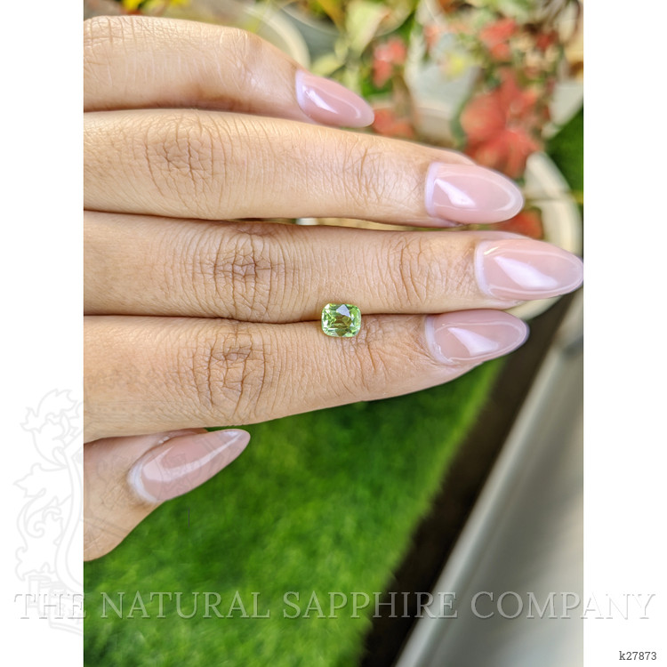 0.88 Ct. Yellowish Green Peridot from Pakistan