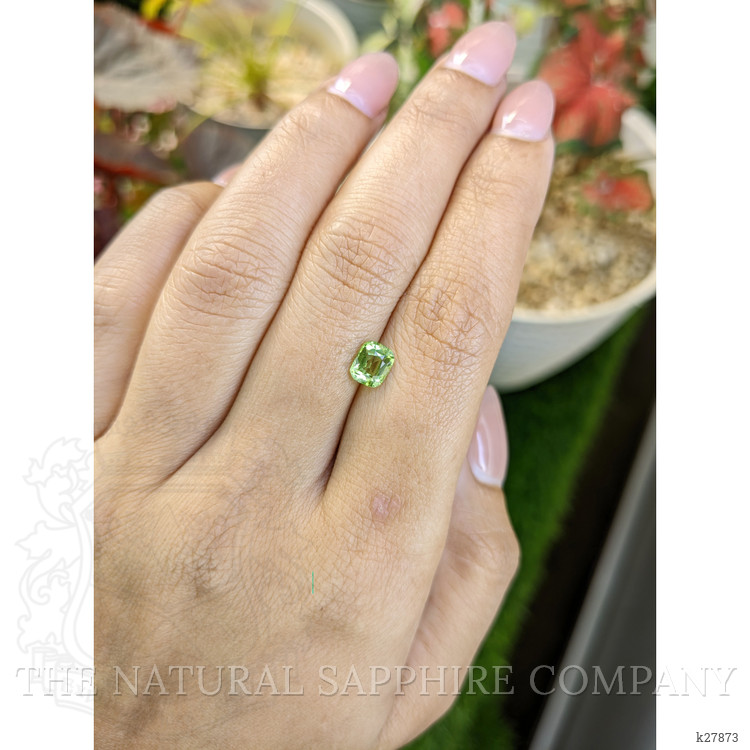 0.88 Ct. Yellowish Green Peridot from Pakistan