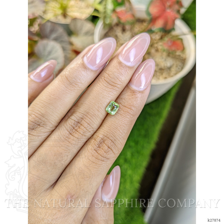 0.88 Ct. Yellowish Green Peridot from Pakistan