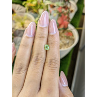 0.82 Ct. Green (Lime Green) Peridot from Pakistan Life Style