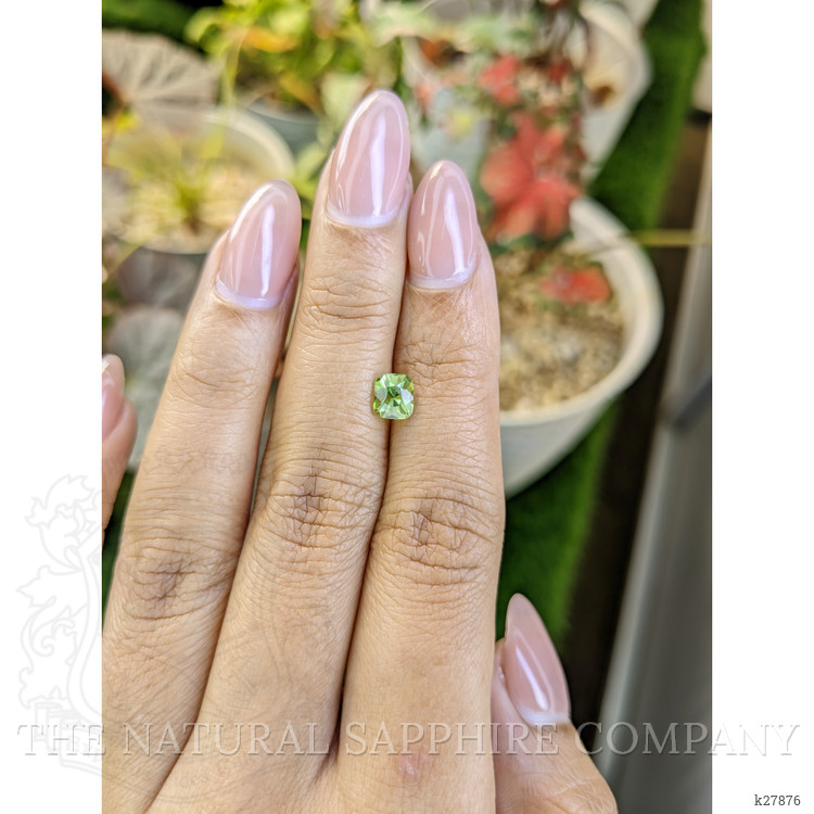0.82 Ct. Green (Lime Green) Peridot from Pakistan