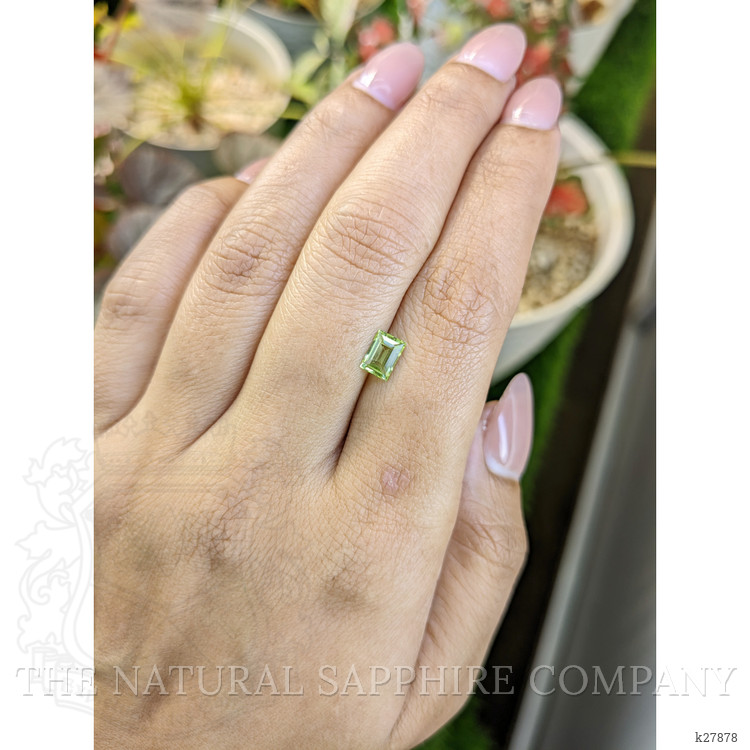 0.70 Ct. Yellowish Green Peridot from Pakistan