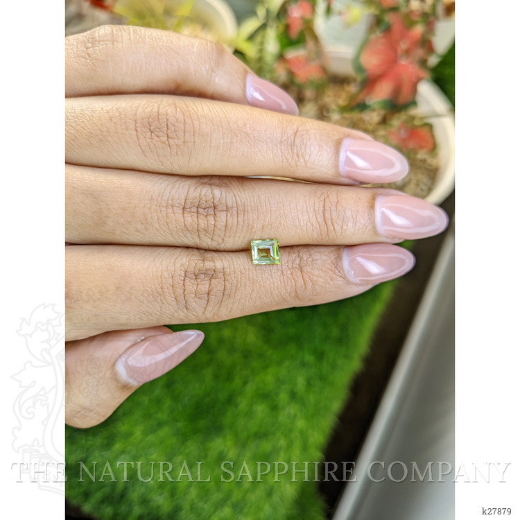 0.76 Ct. Yellowish Green Peridot from Pakistan