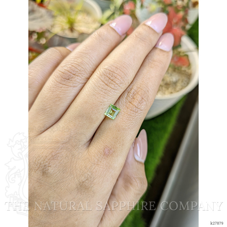 0.76 Ct. Yellowish Green Peridot from Pakistan