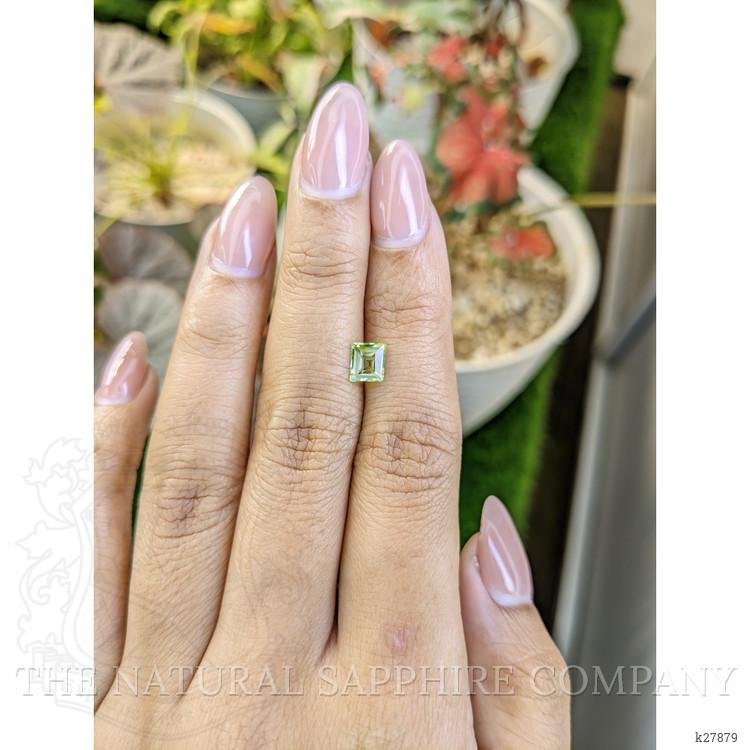 0.76 Ct. Yellowish Green Peridot from Pakistan