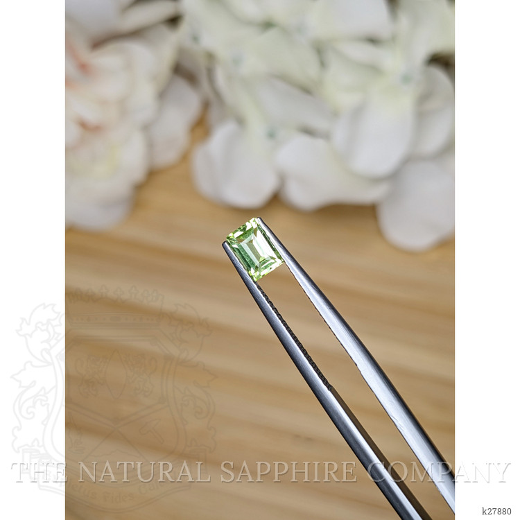 0.53 Ct. Green (Lime Green) Peridot from Pakistan