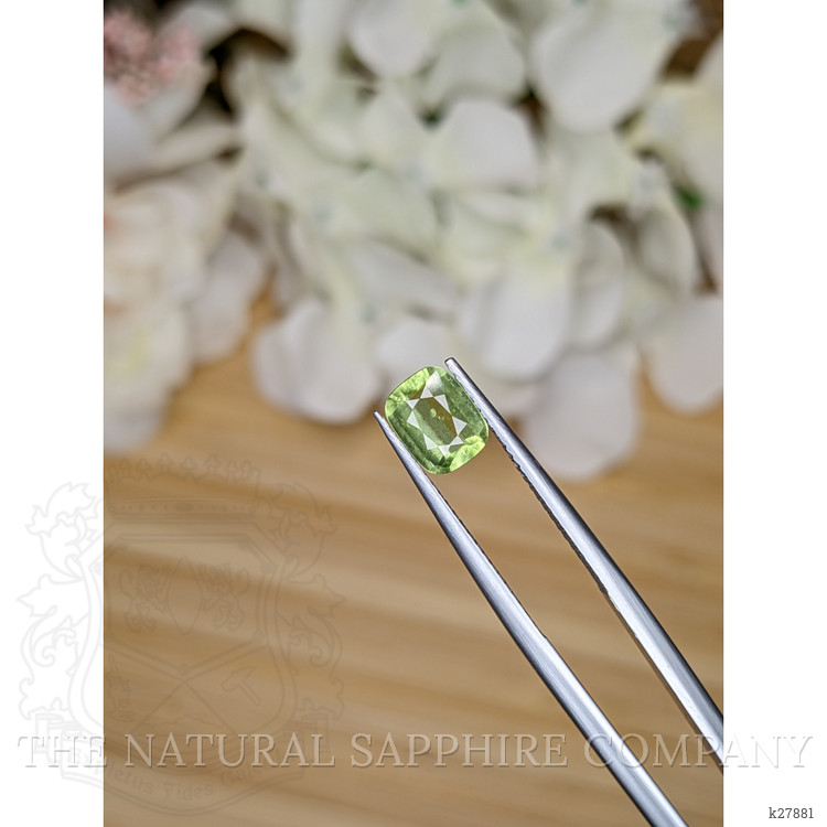 1.24 Ct. Green (Lime Green) Peridot from Pakistan