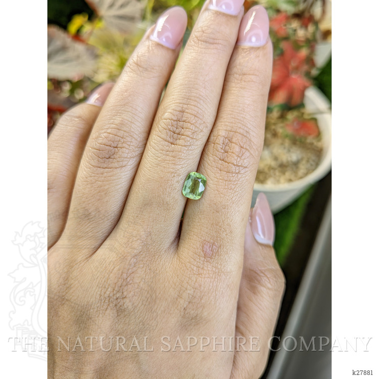 1.24 Ct. Green (Lime Green) Peridot from Pakistan