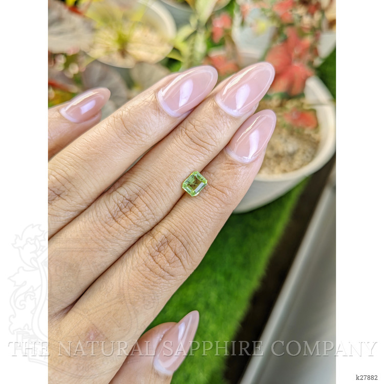 0.76 Ct. Yellowish Green Peridot from Pakistan