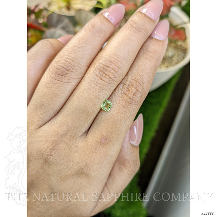 0.43 Ct. Yellowish Green Peridot from Pakistan