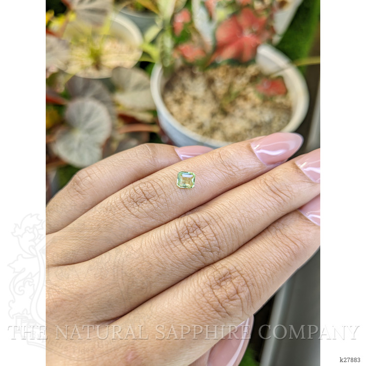 0.43 Ct. Yellowish Green Peridot from Pakistan