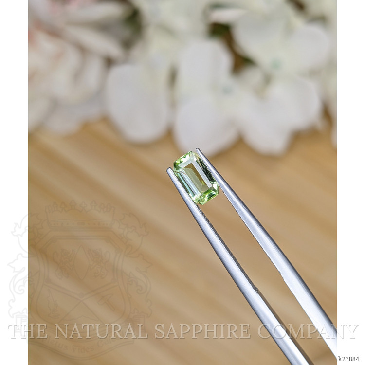 0.62 Ct. Green (Lime Green) Peridot from Pakistan
