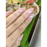 0.67 Ct. Green (Lime Green) Peridot from Pakistan Life Style