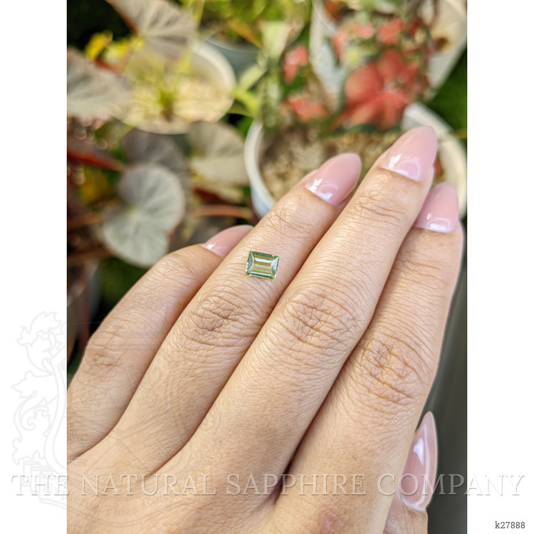 0.58 Ct. Yellowish Green Peridot from Pakistan
