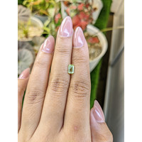 0.75 Ct. Yellowish Green Peridot from Pakistan Life Style
