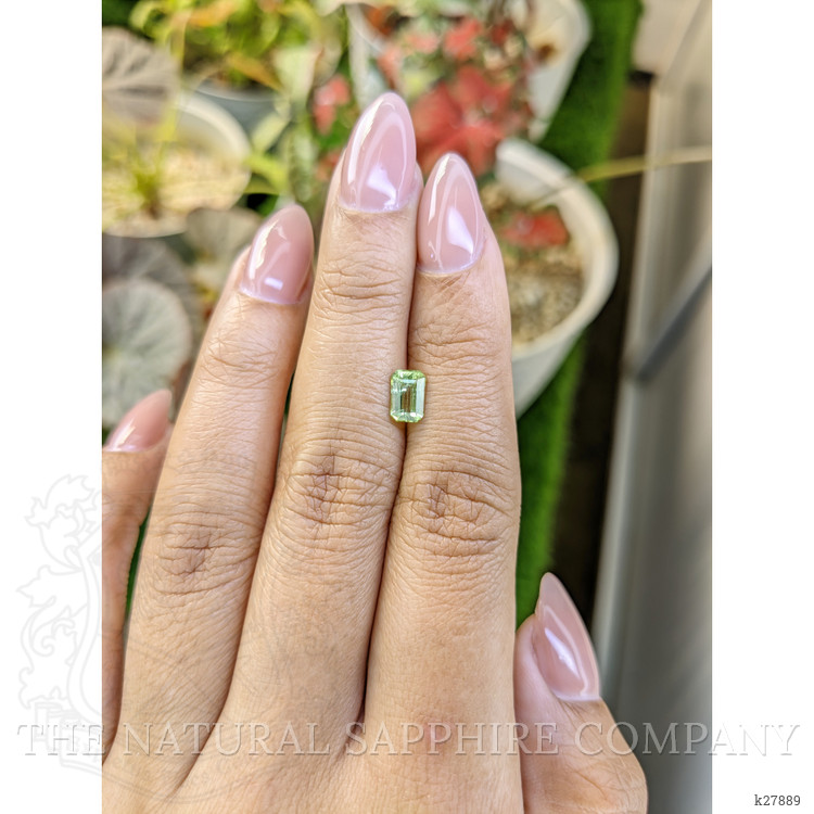 0.75 Ct. Yellowish Green Peridot from Pakistan