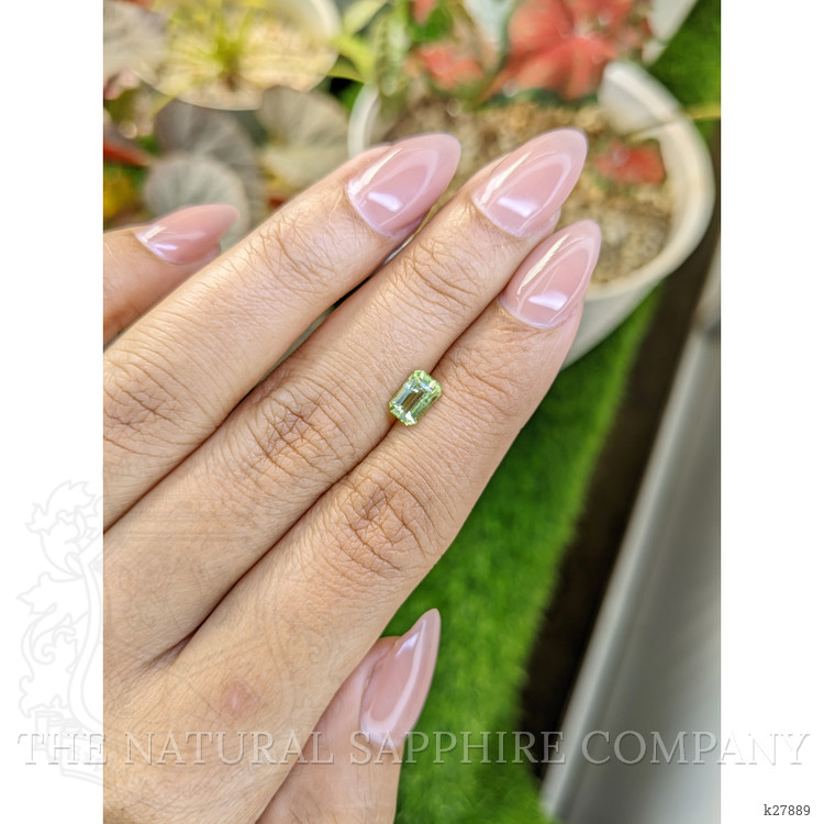 0.75 Ct. Yellowish Green Peridot from Pakistan