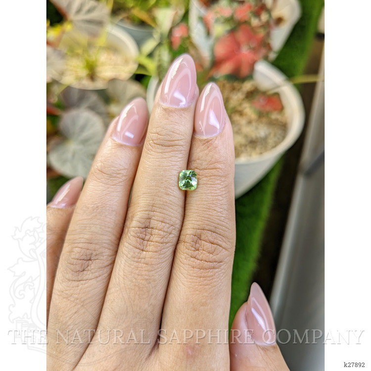 0.78 Ct. Yellowish Green Peridot from Pakistan