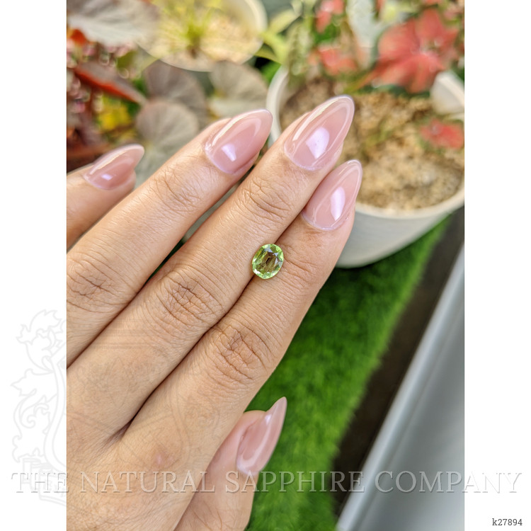 1.07 Ct. Yellowish Green Peridot from Pakistan