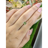 0.59 Ct. Green (Lime Green) Peridot from Pakistan Life Style