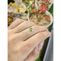 1.13 Ct. Yellowish Green Peridot from Pakistan Life Style