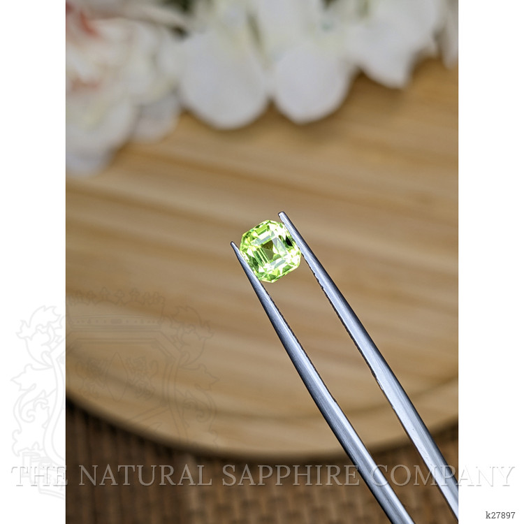 1.05 Ct. Yellowish Green Peridot from Ceylon (Sri Lanka)