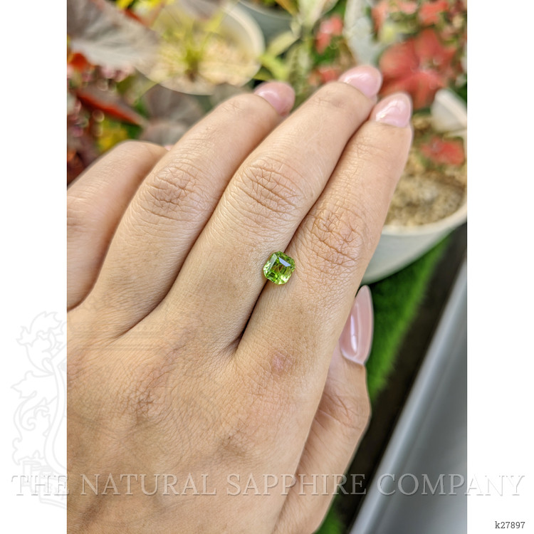 1.05 Ct. Yellowish Green Peridot from Ceylon (Sri Lanka)