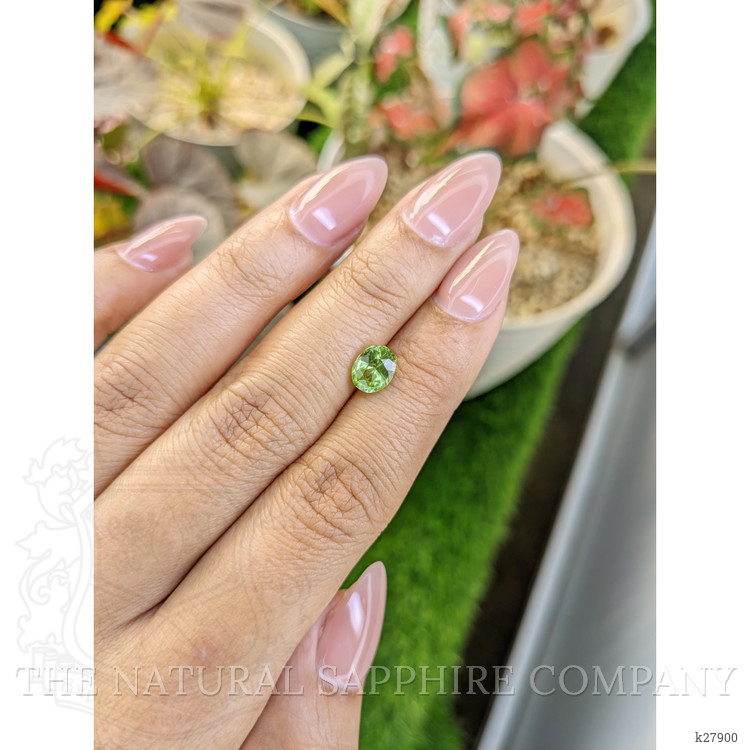 1.17 Ct. Yellowish Green Peridot from Ceylon (Sri Lanka)