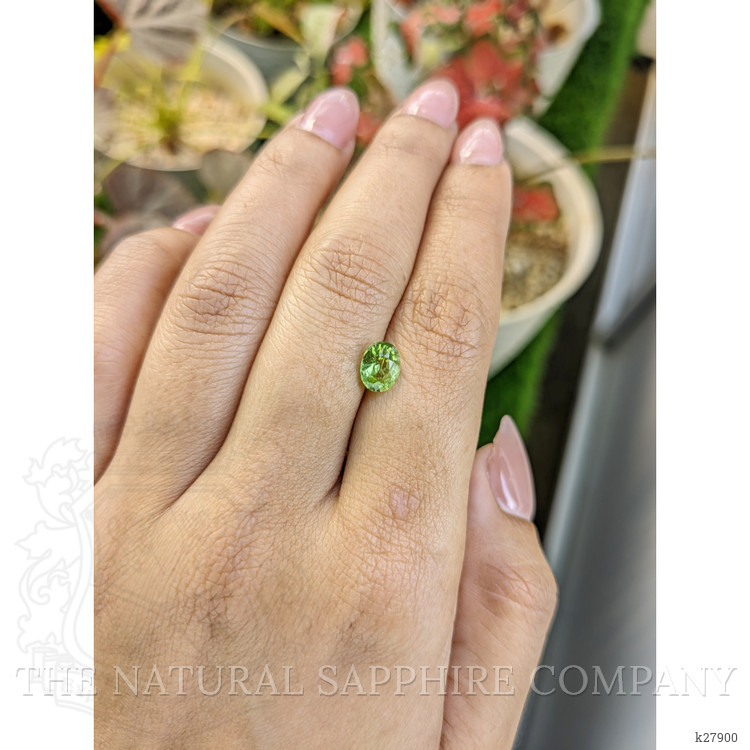 1.17 Ct. Yellowish Green Peridot from Ceylon (Sri Lanka)
