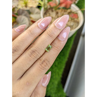 0.94 Ct. Green (Lime Green) Peridot from Pakistan Life Style