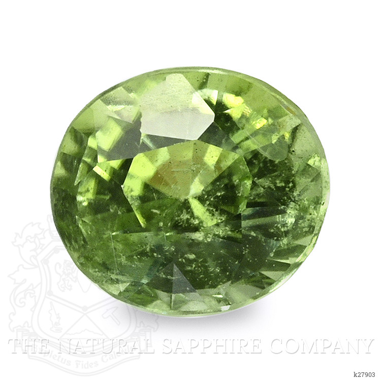 0.92 Ct. Green (Lime Green) Peridot from Ceylon (Sri Lanka)
