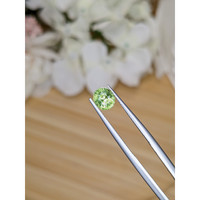 0.92 Ct. Green (Lime Green) Peridot from Ceylon (Sri Lanka) Life Style
