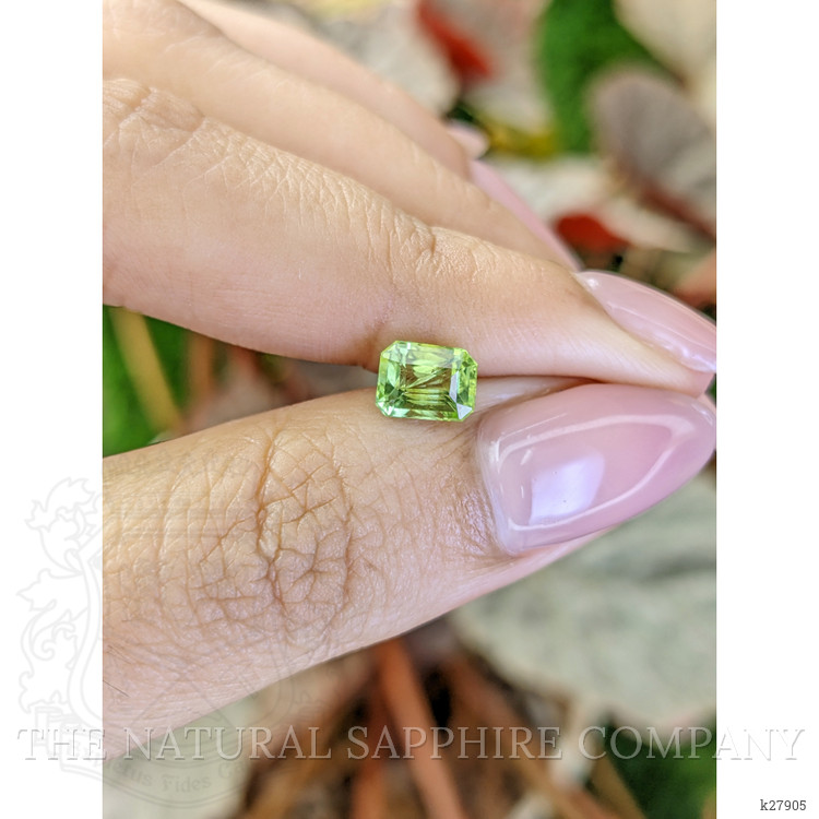 1.06 Ct. Green (Lime Green) Peridot from Pakistan