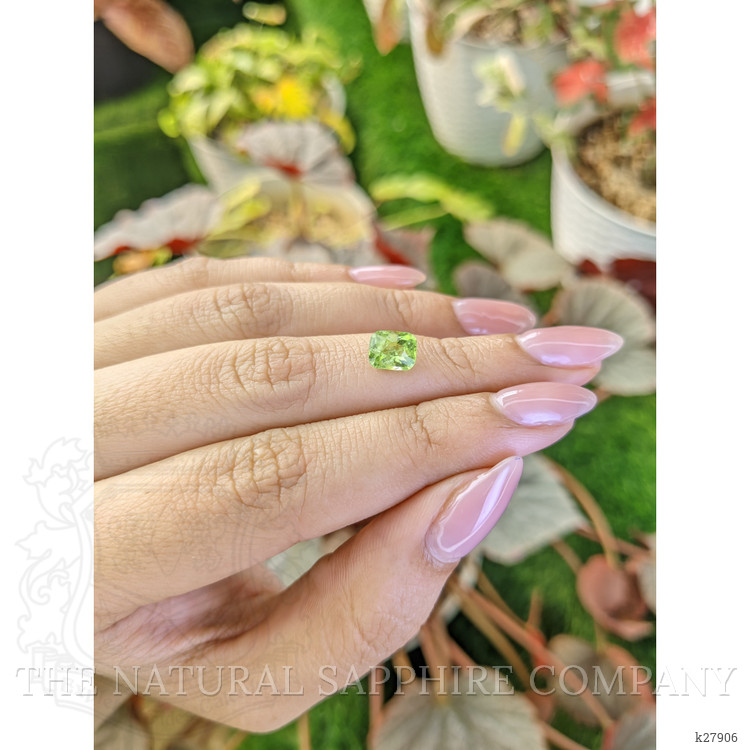 1.18 Ct. Yellowish Green Peridot from Pakistan