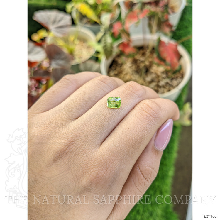 1.18 Ct. Yellowish Green Peridot from Pakistan