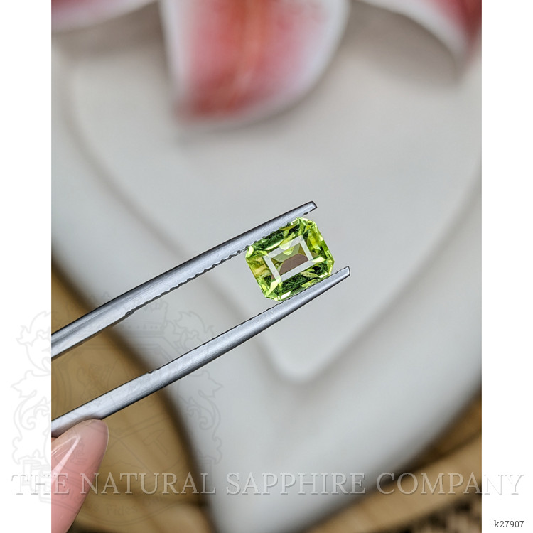 1.36 Ct. Yellowish Green Peridot from Pakistan