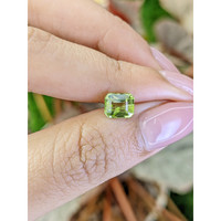 1.36 Ct. Yellowish Green Peridot from Pakistan Life Style