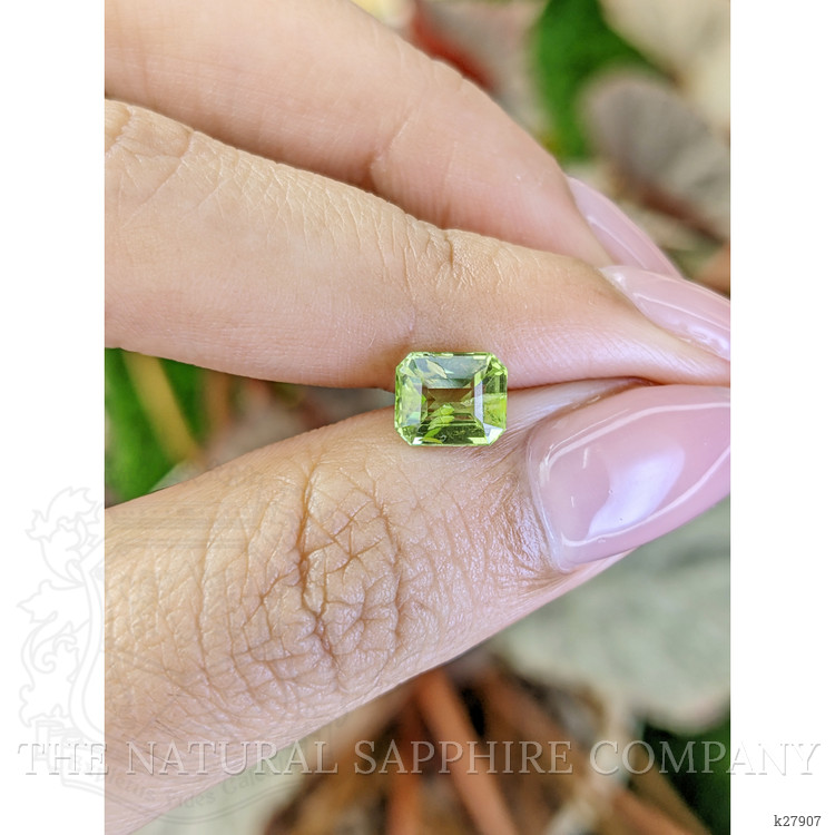 1.36 Ct. Yellowish Green Peridot from Pakistan