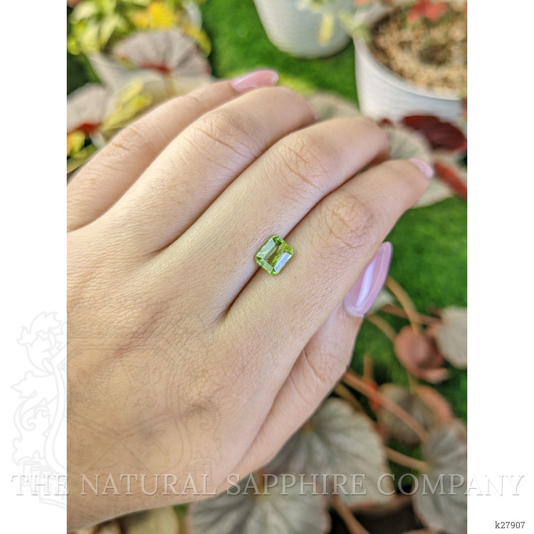 1.36 Ct. Yellowish Green Peridot from Pakistan